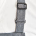 Stalgast - Nino Cucino Latzschürze, grau, L. 92 cm - GastroDeals
