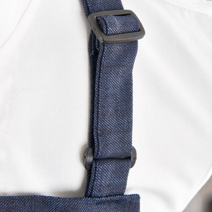 Stalgast - Nino Cucino Latzschürze, navy-blau, L. 92 cm - GastroDeals