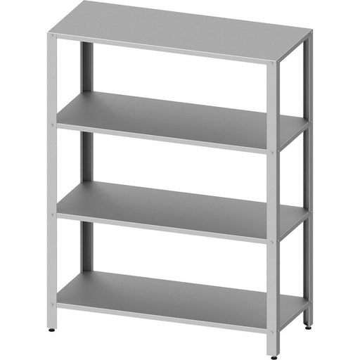 Stalgast - Regal ECO mit glatten Böden 1400x500x1800 mm, Selbstmontage (AISI201) - GastroDeals