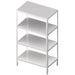 Stalgast - Regal ECO mit glatten Böden 600x400x1800 mm, Selbstmontage (AISI201) - GastroDeals