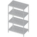 Stalgast - Regal mit gelochten Böden, 1400x500x1800 mm, verschweißt - GastroDeals