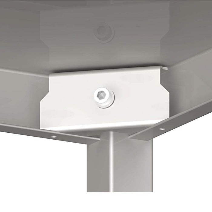 Stalgast - Regal mit glatten Böden, 700x600x1800 mm, Selbstmontage - GastroDeals