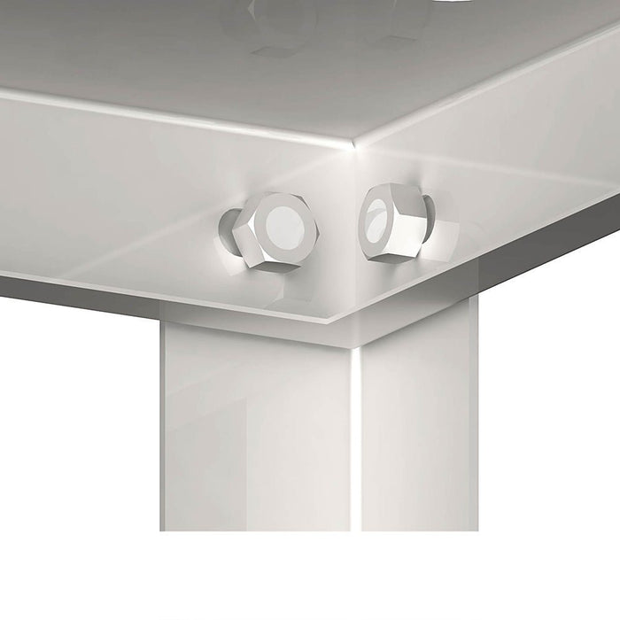 Stalgast - Regal mit glatten, höhenverstellbaren Böden, 800x500x1800 mm, Selbstmontage - GastroDeals