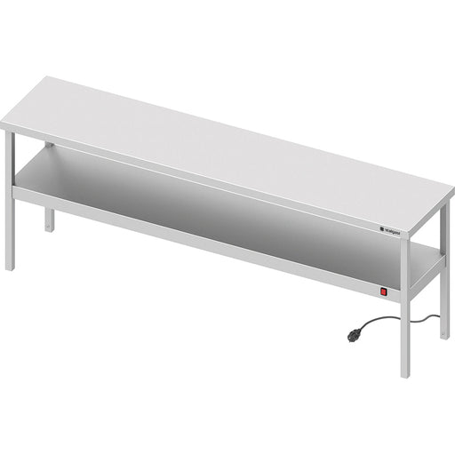 Stalgast - Wärmebrücke 2-etagig 1600x400x700 mm mit Keramik-Infrarot-Strahlern - GastroDeals