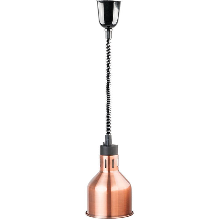 Stalgast - Wärmelampe zur Deckenbefestigung, bronze, 0,25 kW, Ø 173 mm - GastroDeals