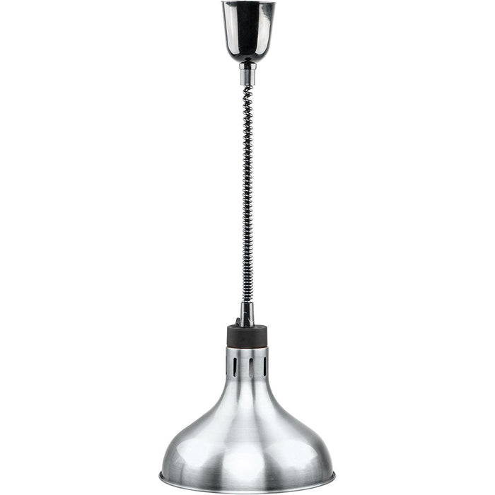 Stalgast - Wärmelampe zur Deckenbefestigung, silber, 0,25 kW, Ø 290 mm - GastroDeals