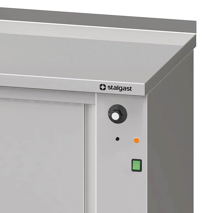 Stalgast - Wärmeschrank mit Schiebetüren 1100x700x850 mm mit Aufkantung - GastroDeals