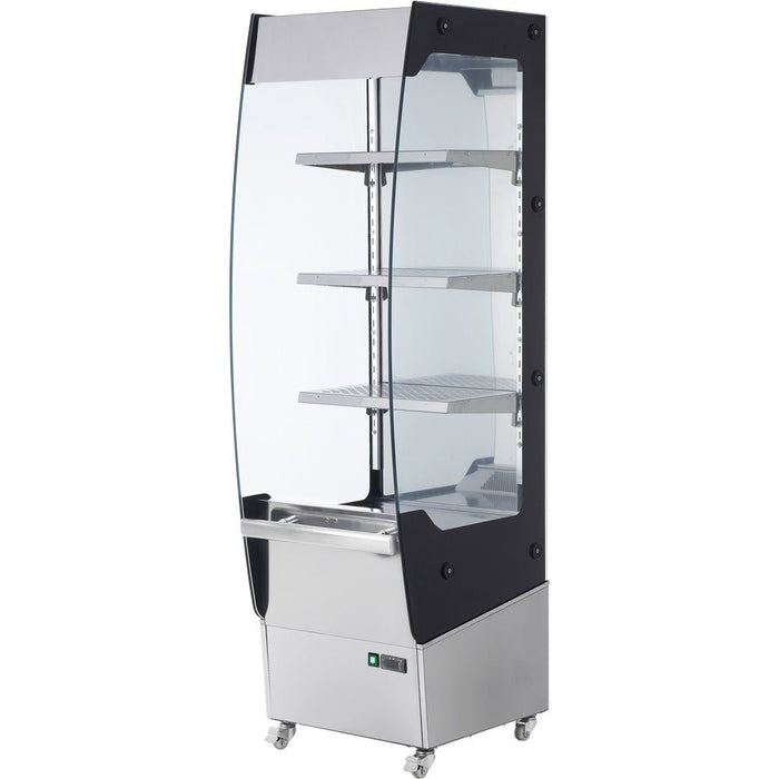 Stalgast - Wärmevitrine offen, 2 kW, 494x600x1742 (BxTxH) - GastroDeals