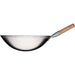 Stalgast - Wok-Pfanne gebürsteter Edelstahl, Grifflänge 200 mm - GastroDeals