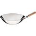 Stalgast - Wok-Pfanne, polierter Edelstahl, Grifflänge 185 mm - GastroDeals