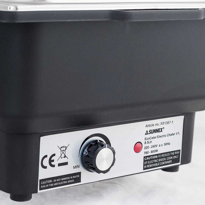 Sunnex - Elektro-Chafing Dish, Wanne aus Kunststoff, inklusive einem GN 1/1 Behälter (65 mm) - GastroDeals