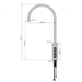 W.E. Blaschitz - 3-Wege-C-Touch-Armatur geeignet f. Sodawasser+Wasser mit LED Bel. - GastroDeals