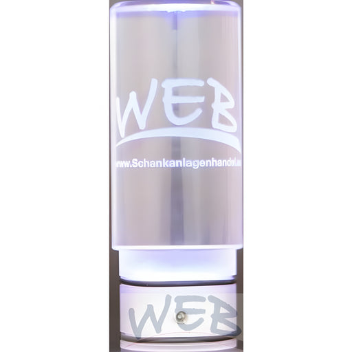 W.E. Blaschitz - Acrylzylinder Havanna Beleuchtungskit / gelasertes LOGO optional - GastroDeals