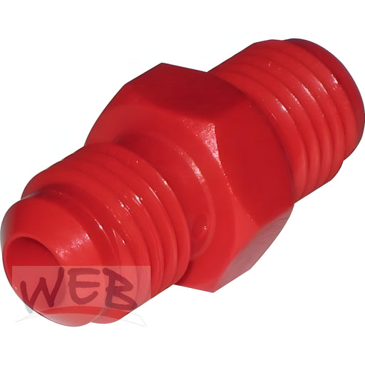 W.E. Blaschitz - Adapter AG1/2"CC x AG1/2"CC Kunststoff ROT - GastroDeals