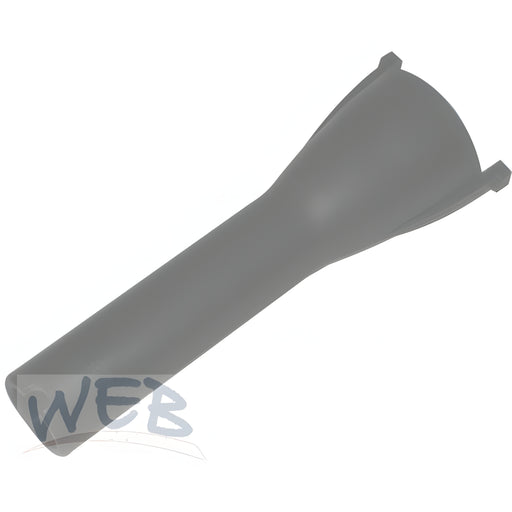 W.E. Blaschitz - Auslauf grau - 100mm für Schankanlageneinbau für Flomatic - GastroDeals