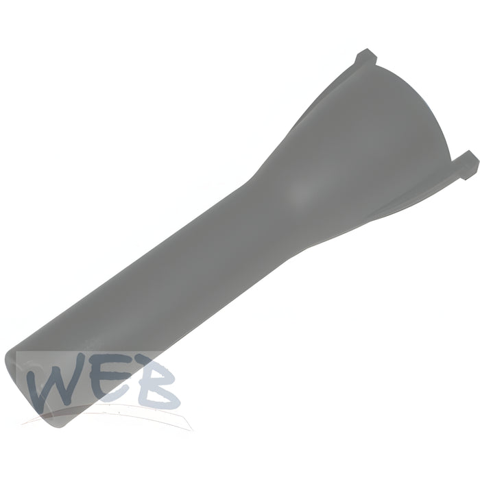 W.E. Blaschitz - Auslauf grau - 100mm für Schankanlageneinbau für Flomatic - GastroDeals