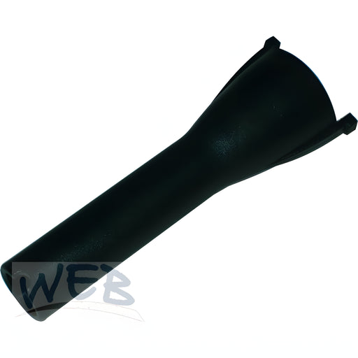 W.E. Blaschitz - Auslauf schwarz - 100mm für Schankanlageneinbau für Flomatic - GastroDeals