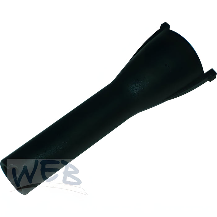 W.E. Blaschitz - Auslauf schwarz - 100mm für Schankanlageneinbau für Flomatic - GastroDeals