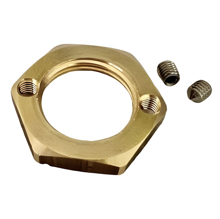 W.E. Blaschitz - Befestigungsmutter ME 5/8" SW32 Messing 5/8" mit Madenschrauben - GastroDeals