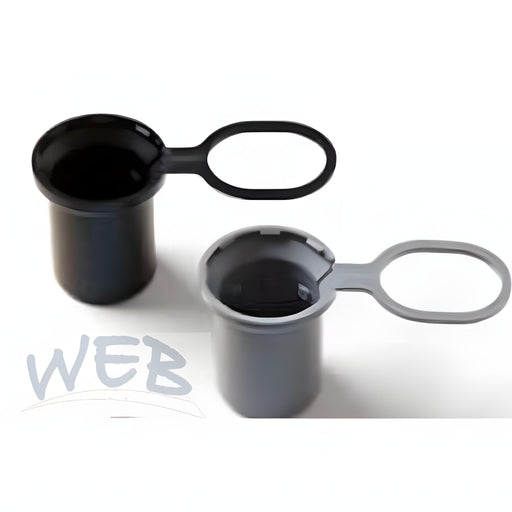 W.E. Blaschitz - Container- Einweg- Schutzkappe grau mit Abrisslasche - GastroDeals
