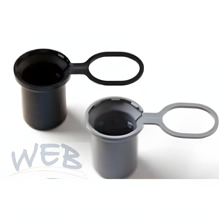 W.E. Blaschitz - Container- Einweg- Schutzkappe grau mit Abrisslasche - GastroDeals
