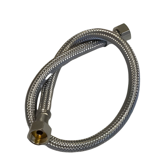 W.E. Blaschitz - Draht Gewebe- Panzerschlauch EPDM DN8 Edelstahl 3/8"-3/8"/ 50cm - GastroDeals