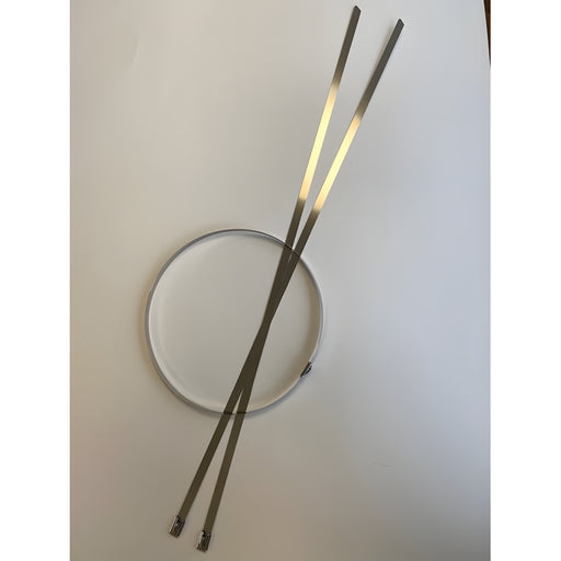 W.E. Blaschitz - Edelstahlkabelbinder, 360 x 4,6 mm, silber, - GastroDeals