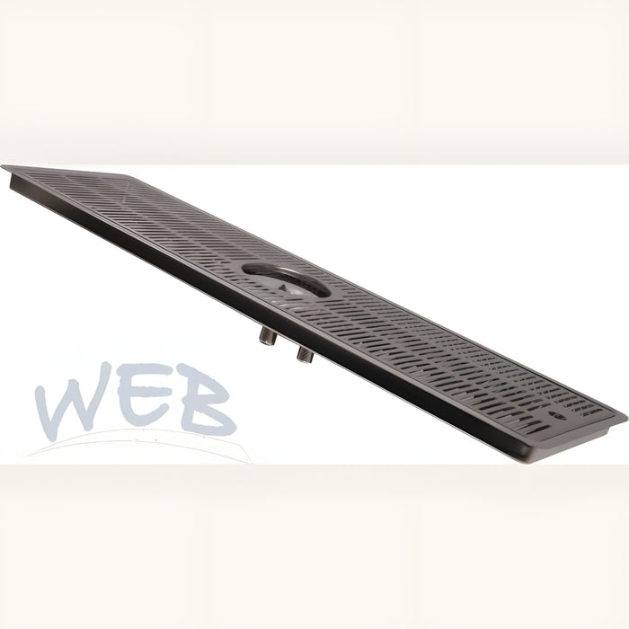 W.E. Blaschitz - Einbautropftasse 1000 x 220 mit Dusche IN DER MITTE2 - GastroDeals