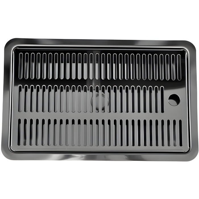 W.E. Blaschitz - Einbautropftasse 300 x 180 ohne Dusche, mit Ablauf MITTE - GastroDeals