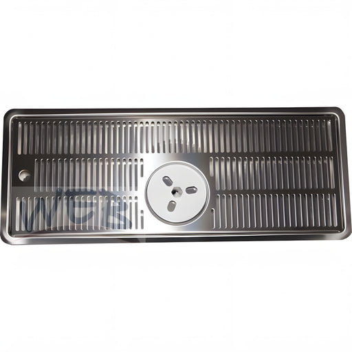 W.E. Blaschitz - Einbautropftasse 600 x 220 mit Dusche IN DER MITTE - GastroDeals