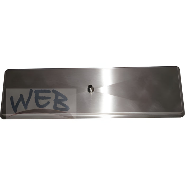 W.E. Blaschitz - Einbautropftasse 800 x 220 mit Ablauf, OHNE Dusche - GastroDeals