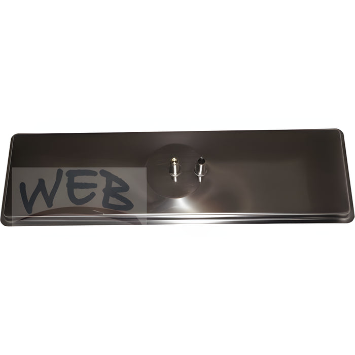 W.E. Blaschitz - Einbautropftasse 800 x 220 mit Dusche IN DER MITTE - GastroDeals
