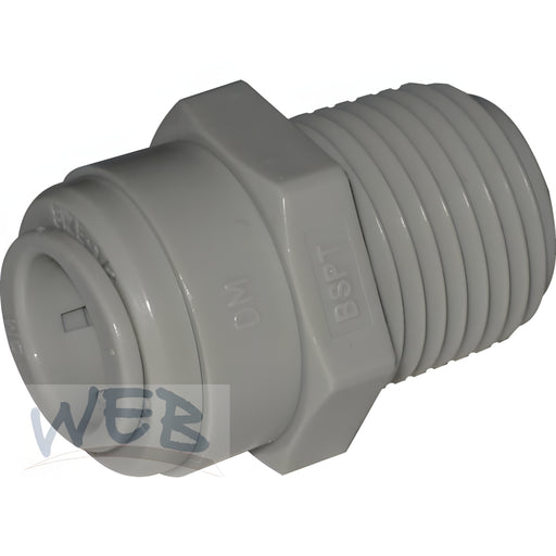 W.E. Blaschitz - Einschraub Verbinder 1/2"-1/2" BSPT AMCBT0707 - GastroDeals