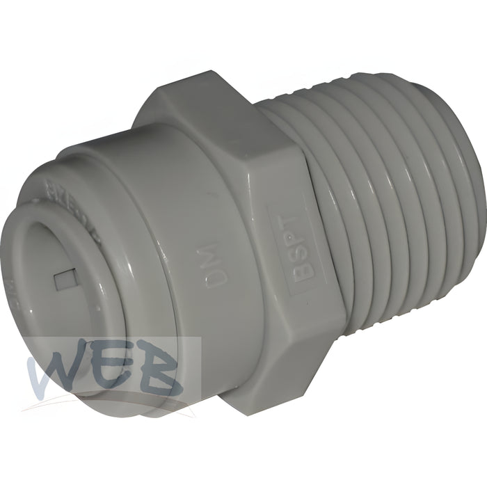 W.E. Blaschitz - Einschraub Verbinder 1/2"-1/2" BSPT AMCBT0707 - GastroDeals