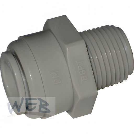 W.E. Blaschitz - Einschraub Verbinder 1/2"-3/8" BSPT AMCBT0706 - GastroDeals