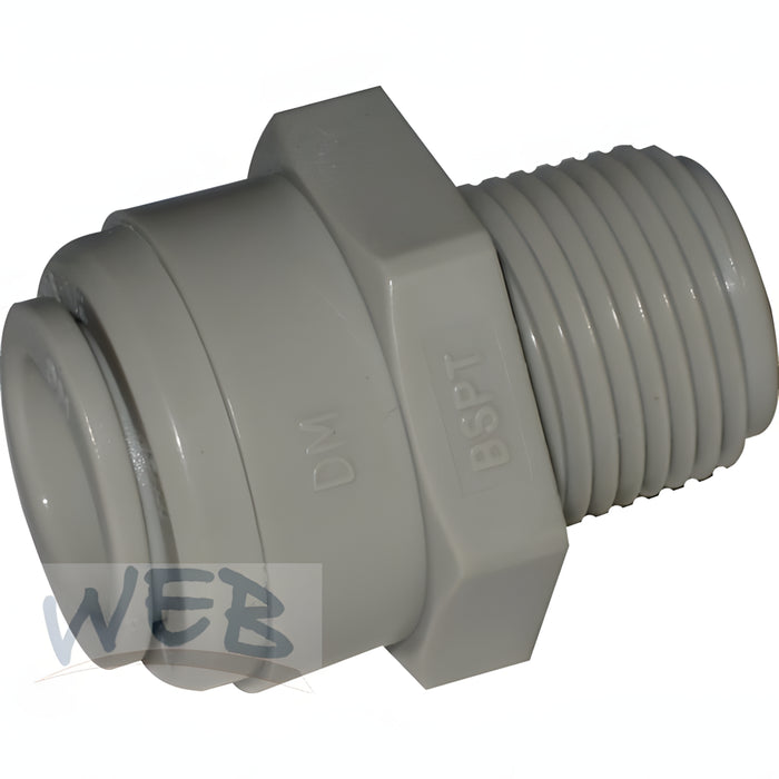 W.E. Blaschitz - Einschraub Verbinder 1/2"-3/8" BSPT AMCBT0706 - GastroDeals