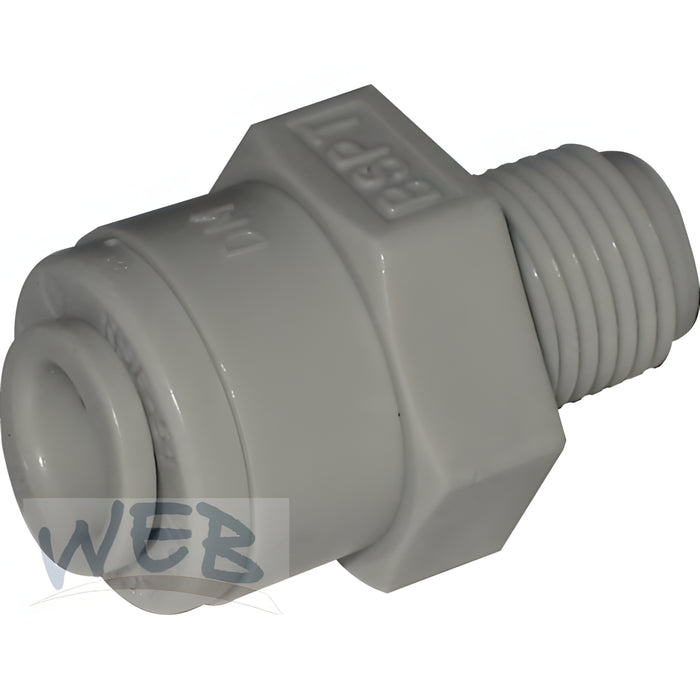 W.E. Blaschitz - Einschraub Verbinder 1/4"-3/8" BSPT AMCBT0406 - GastroDeals
