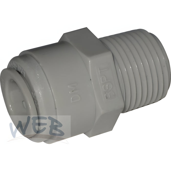 W.E. Blaschitz - Einschraub Verbinder 3/8"-3/8" BSPT AMCBT0606 - GastroDeals