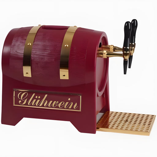 W.E. Blaschitz - Glühweinerhitzer 9KW / 3-ltg / Fassform + Pumpe / ROT - GastroDeals