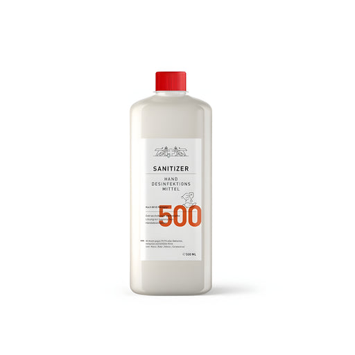 W.E. Blaschitz - Hände-Desinfektionsmittel Sanitizer 500ml, 80% / nach WHO Rez. - GastroDeals