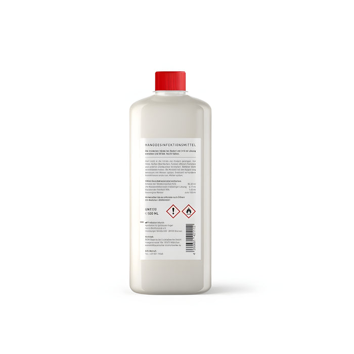 W.E. Blaschitz - Hände-Desinfektionsmittel Sanitizer 500ml, 85% / nach WHO Rez. - GastroDeals