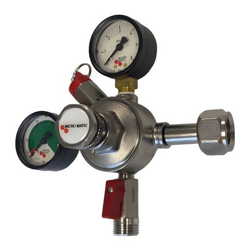 W.E. Blaschitz - Hauptdruckregler 1ltg.,4bar, MicroMatic, PREMIUM für CO2 - GastroDeals