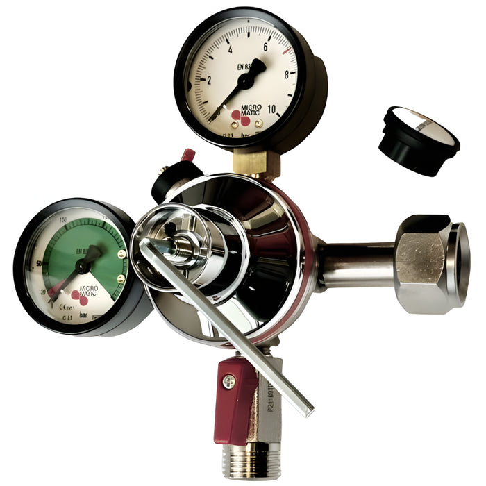 W.E. Blaschitz - Hauptdruckregler 1ltg.,7bar, MicroMatic, PREMIUM Plus für CO2 - GastroDeals