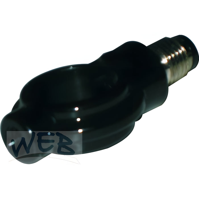 W.E. Blaschitz - Jochfitting 7/16" schwarz zu Zapfhahn Premix - GastroDeals