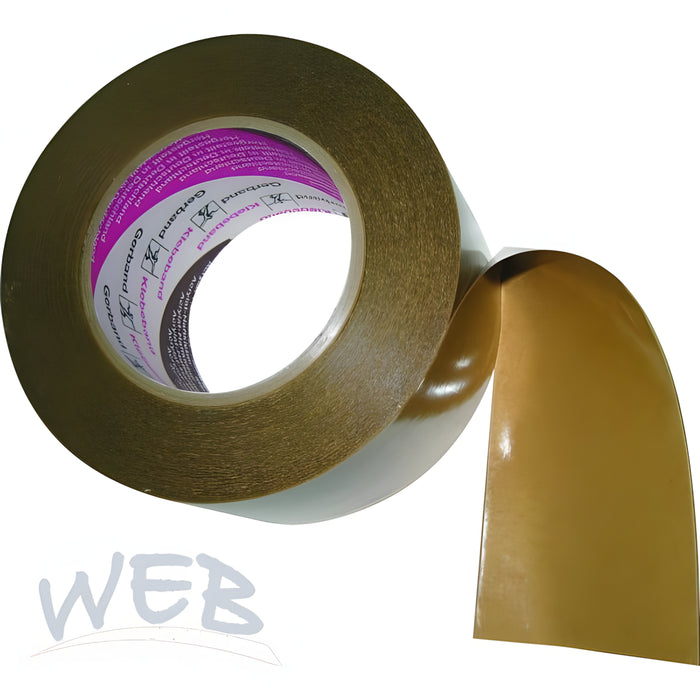 W.E. Blaschitz - Klebeband doppelseitig 75mm x 50m Polyester-Klebeband für Folienv - GastroDeals