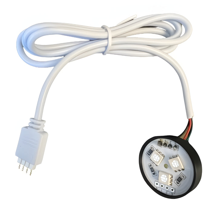 W.E. Blaschitz - LED-Beleuchtung RGB Ø 26mm mit 900 mm Kabel 4-polig mit Stecker - GastroDeals