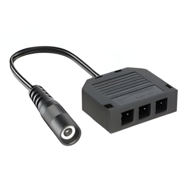 W.E. Blaschitz - LED Mini-Stecker 3-fach Verteiler PARALL. 1m Kabel + DC-Stecker - GastroDeals