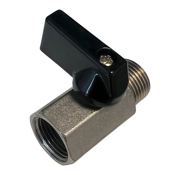 W.E. Blaschitz - Messing-Minikugelhahn Innen-/ Außengewinde G 3/8" - GastroDeals