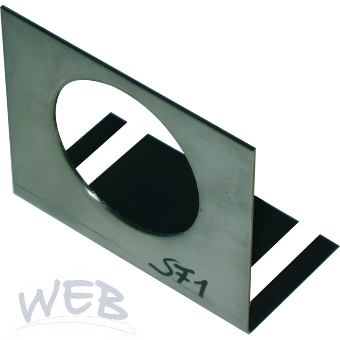 W.E. Blaschitz - Montageblech für Flowmeter oder für PM-Hahn - GastroDeals