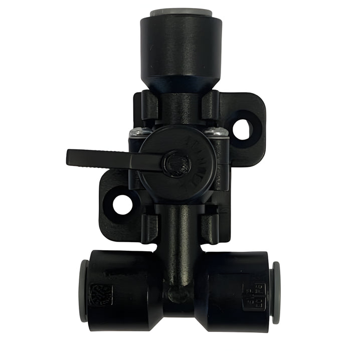 W.E. Blaschitz - Montagehalterung zu T-Stück mit Absperrhahn 3/8"-3/8"-3/8" - GastroDeals